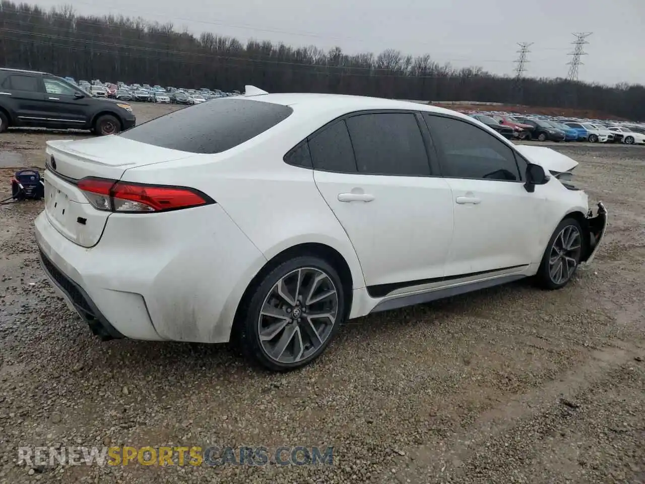 3 Photograph of a damaged car 5YFS4MCE5NP137864 TOYOTA COROLLA 2022