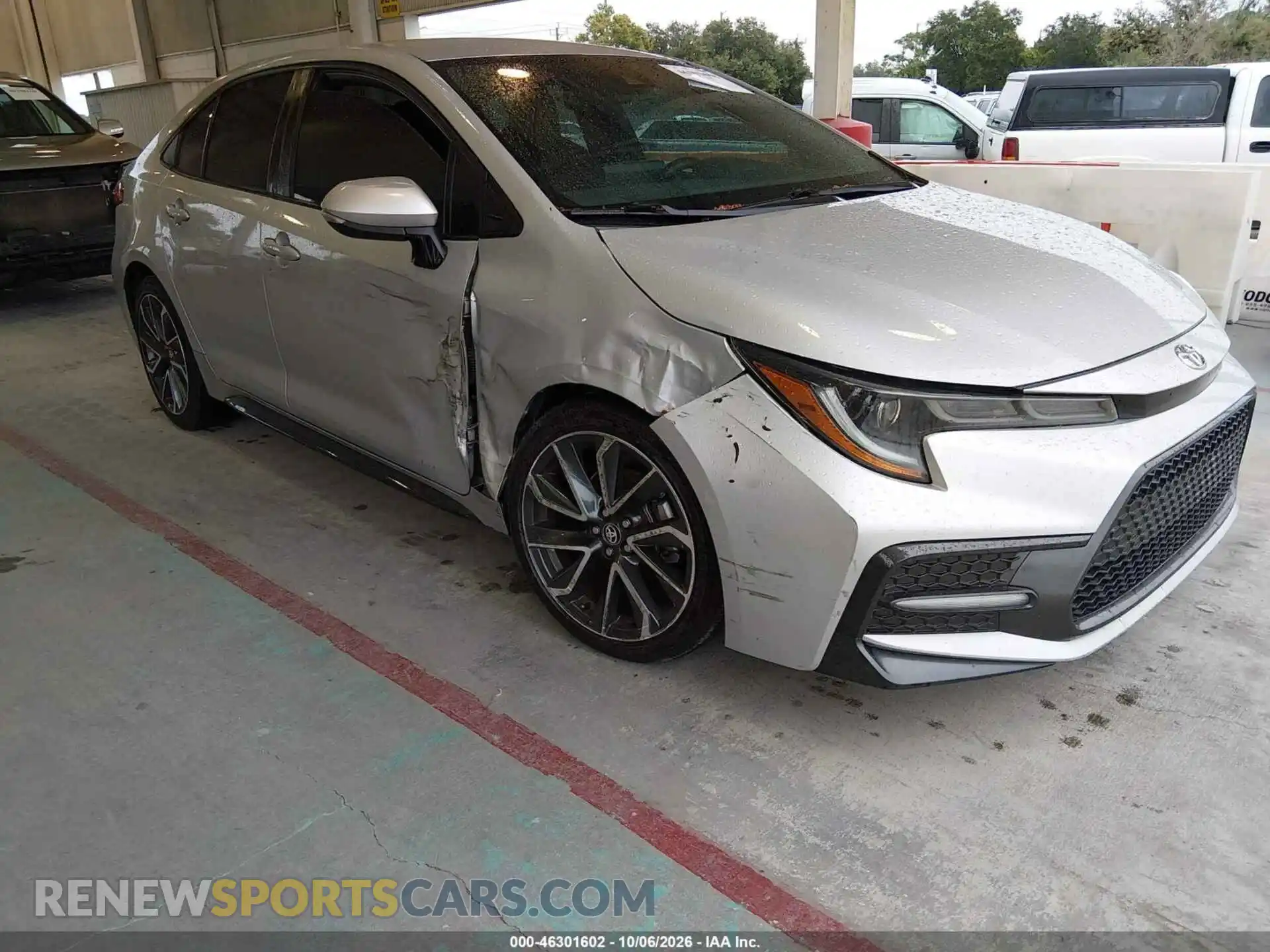 1 Photograph of a damaged car 5YFS4MCE6NP099299 TOYOTA COROLLA 2022