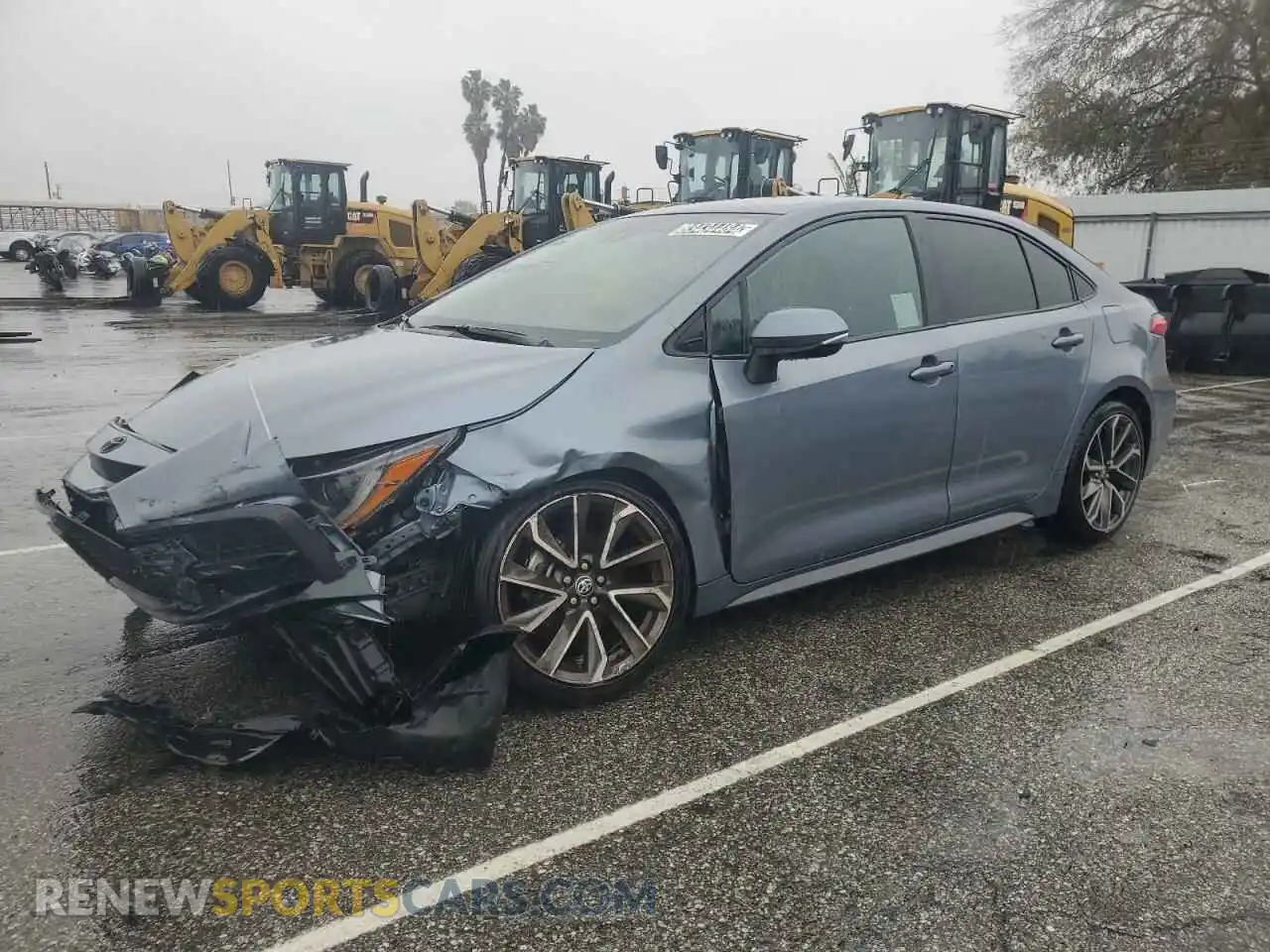 1 Photograph of a damaged car 5YFS4MCE6NP102301 TOYOTA COROLLA 2022