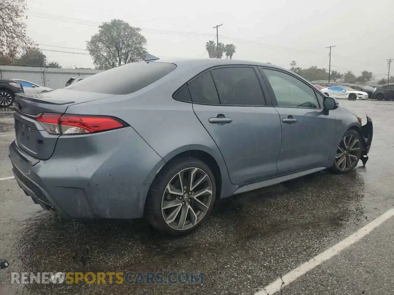 3 Photograph of a damaged car 5YFS4MCE6NP102301 TOYOTA COROLLA 2022