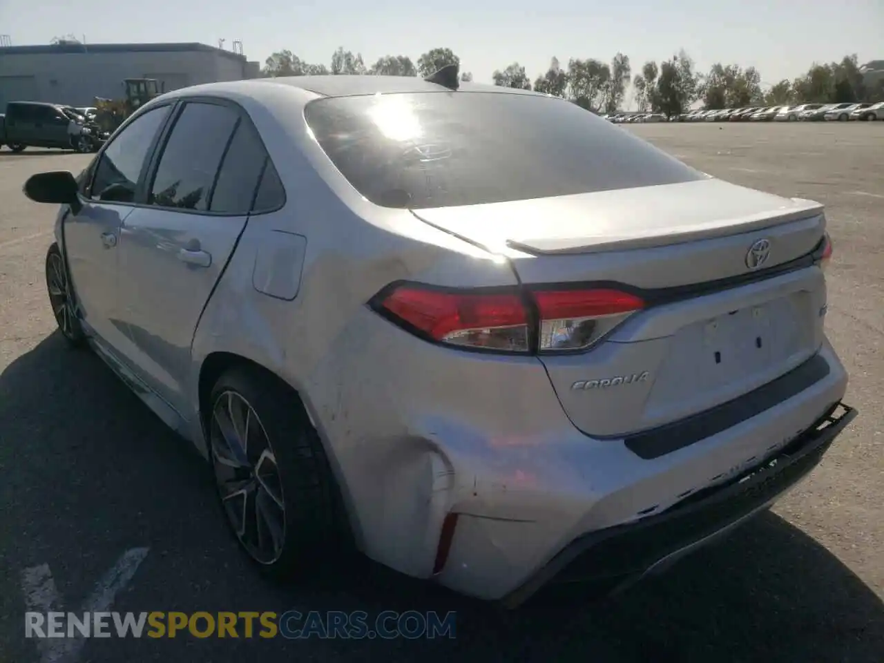 3 Photograph of a damaged car 5YFS4MCE6NP102380 TOYOTA COROLLA 2022