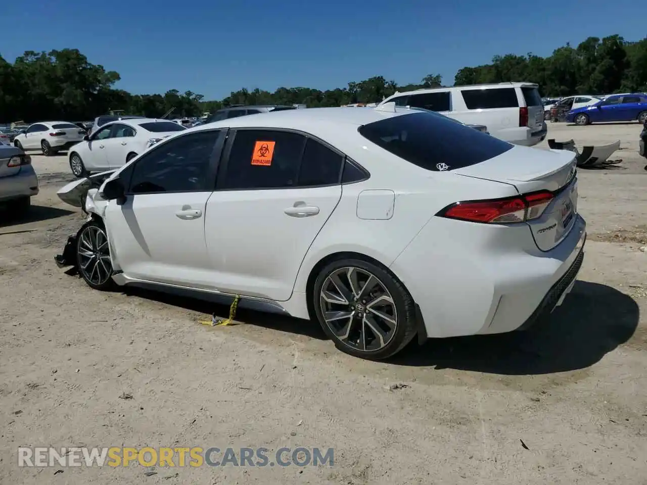 2 Photograph of a damaged car 5YFS4MCE6NP103318 TOYOTA COROLLA 2022