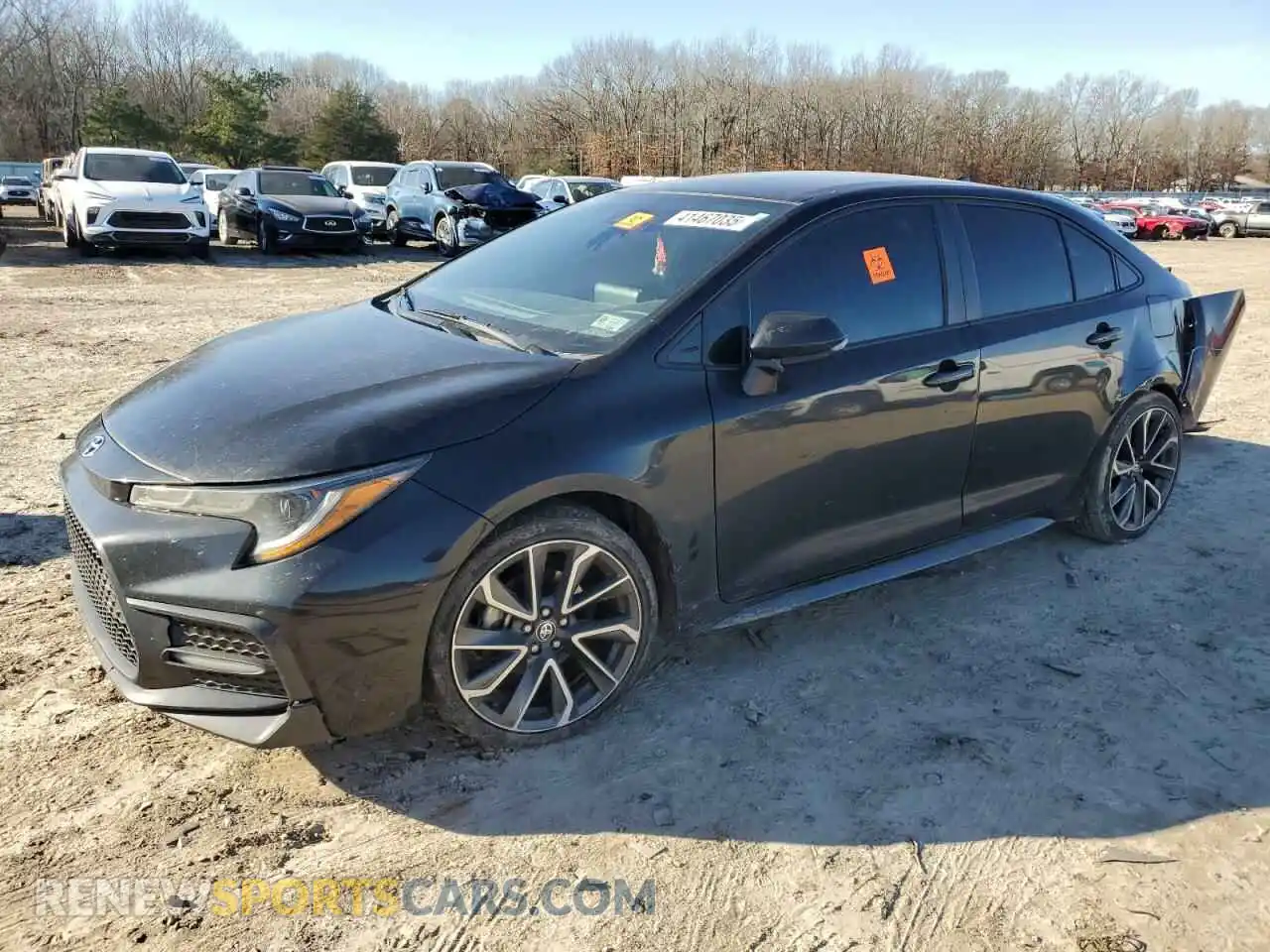1 Photograph of a damaged car 5YFS4MCE6NP104193 TOYOTA COROLLA 2022