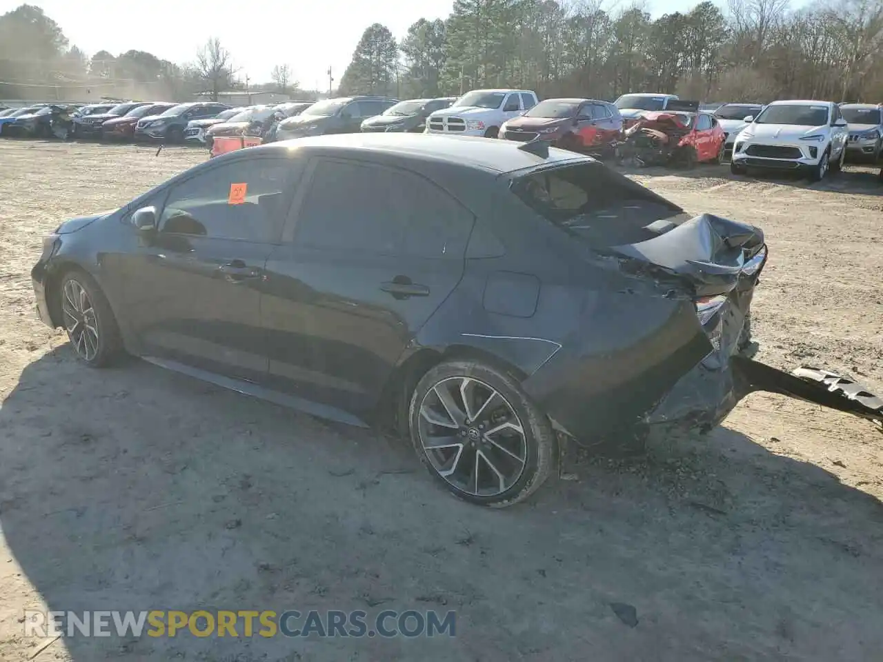 2 Photograph of a damaged car 5YFS4MCE6NP104193 TOYOTA COROLLA 2022