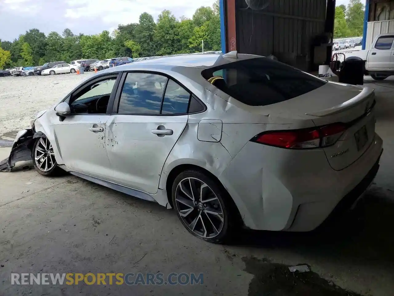 2 Photograph of a damaged car 5YFS4MCE6NP105070 TOYOTA COROLLA 2022
