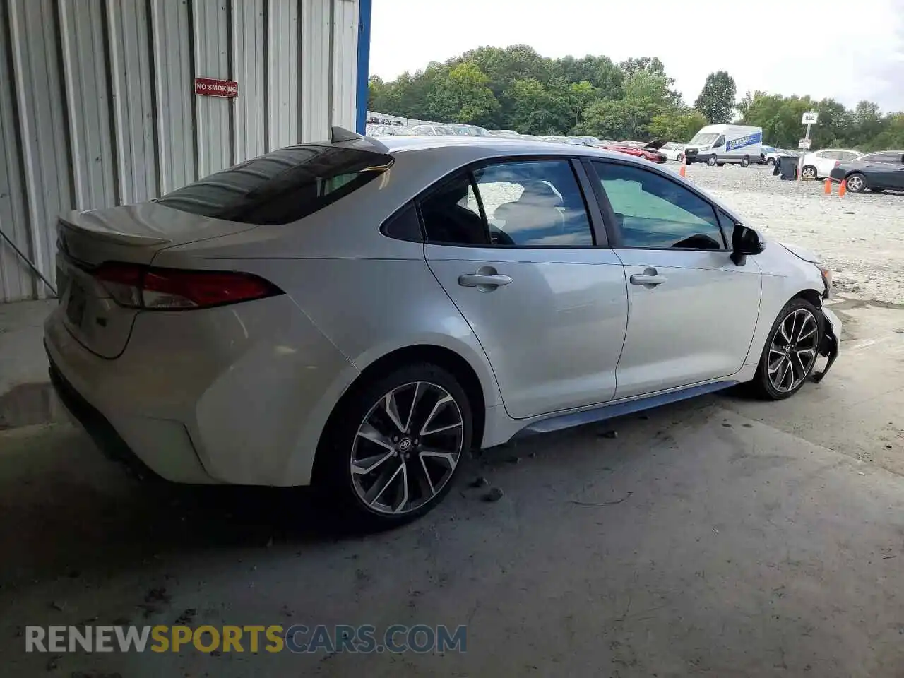 3 Photograph of a damaged car 5YFS4MCE6NP105070 TOYOTA COROLLA 2022