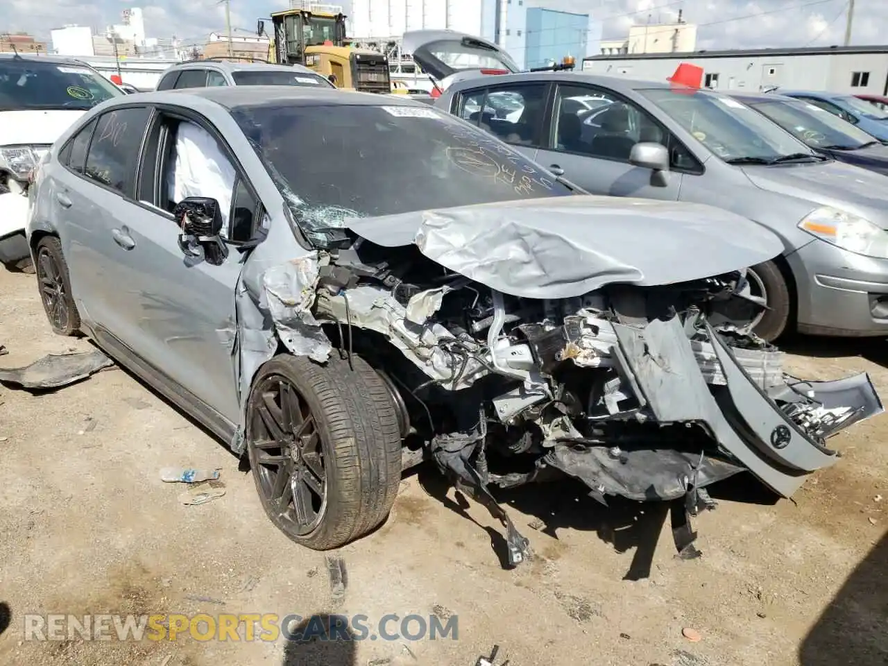 1 Фотография поврежденного автомобиля 5YFS4MCE6NP107627 TOYOTA COROLLA 2022