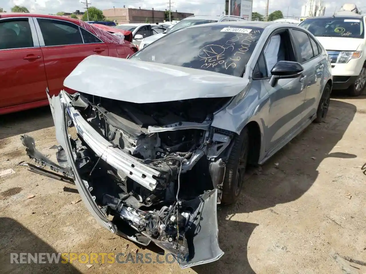 2 Фотография поврежденного автомобиля 5YFS4MCE6NP107627 TOYOTA COROLLA 2022