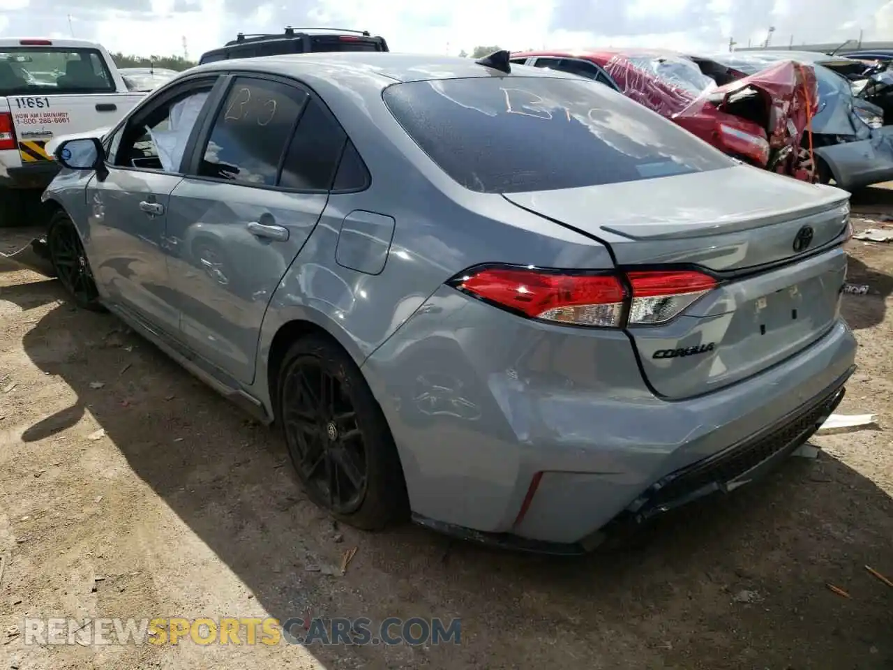 3 Фотография поврежденного автомобиля 5YFS4MCE6NP107627 TOYOTA COROLLA 2022