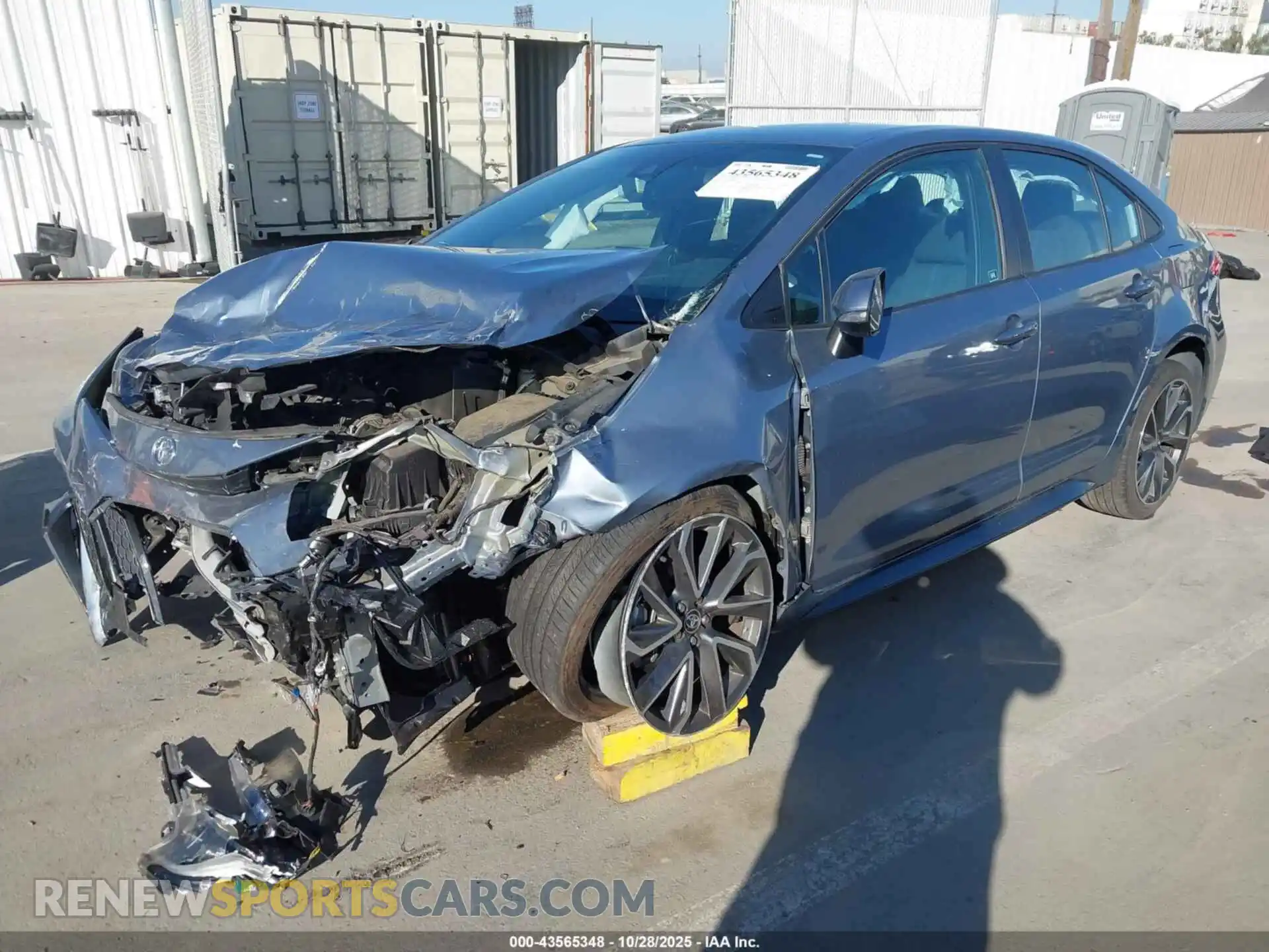 2 Photograph of a damaged car 5YFS4MCE6NP108163 TOYOTA COROLLA 2022