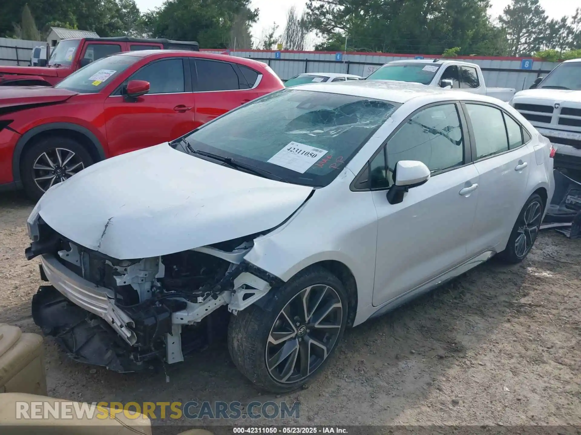 2 Photograph of a damaged car 5YFS4MCE6NP108714 TOYOTA COROLLA 2022