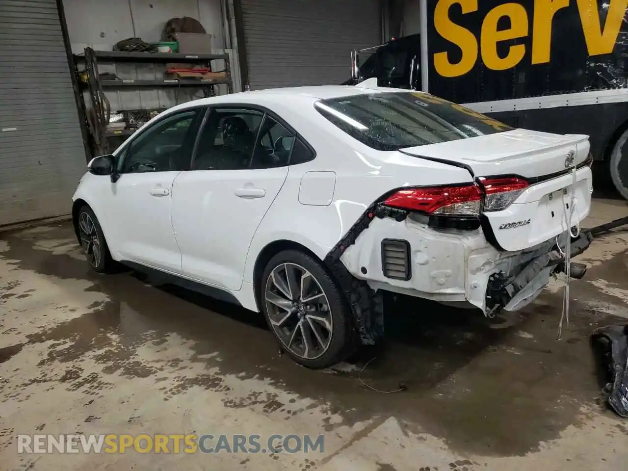 2 Photograph of a damaged car 5YFS4MCE6NP112942 TOYOTA COROLLA 2022