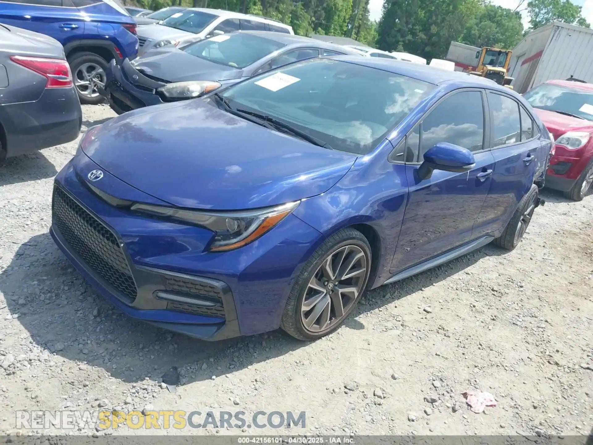 2 Photograph of a damaged car 5YFS4MCE6NP115811 TOYOTA COROLLA 2022