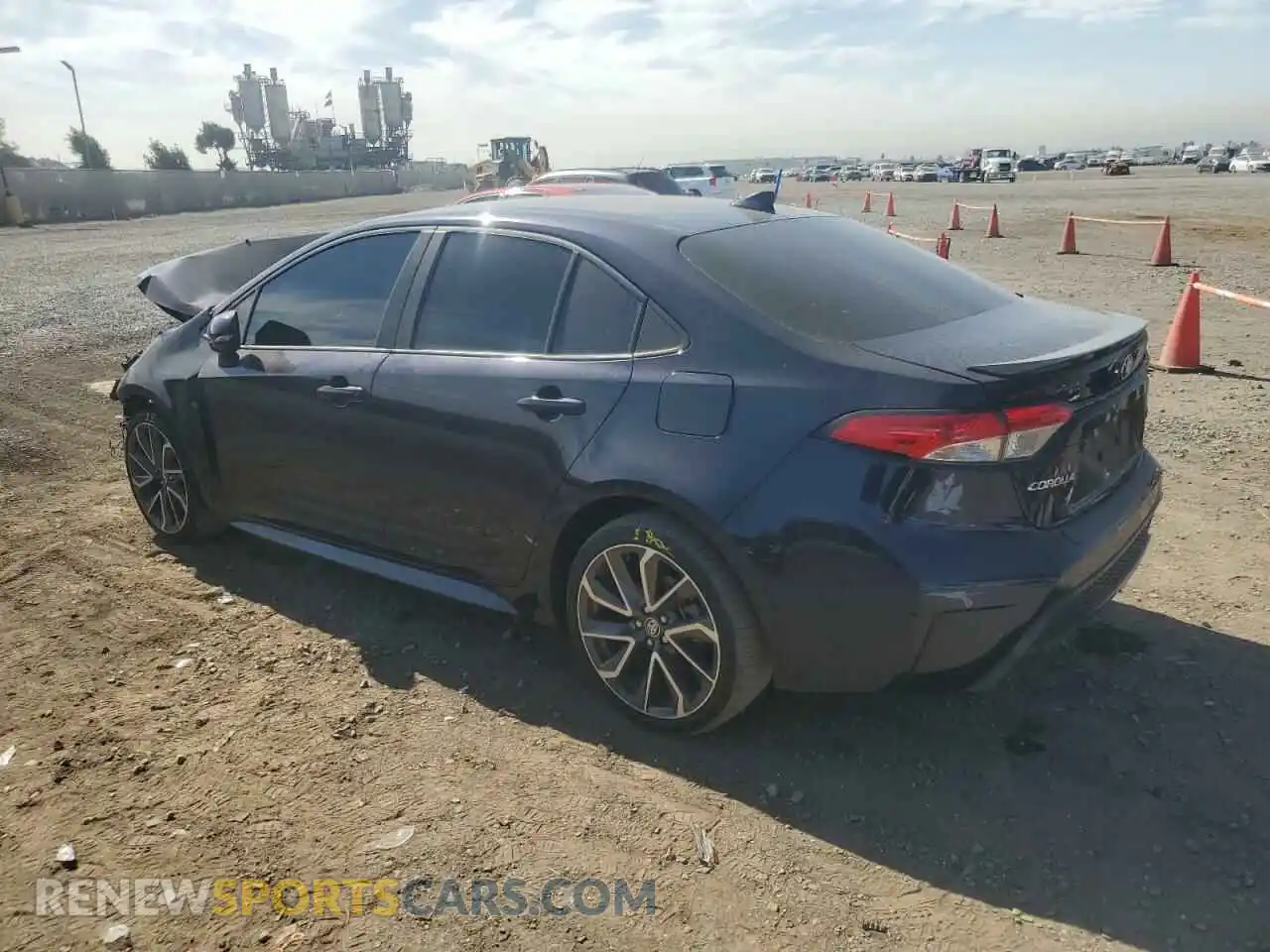 2 Photograph of a damaged car 5YFS4MCE6NP128221 TOYOTA COROLLA 2022
