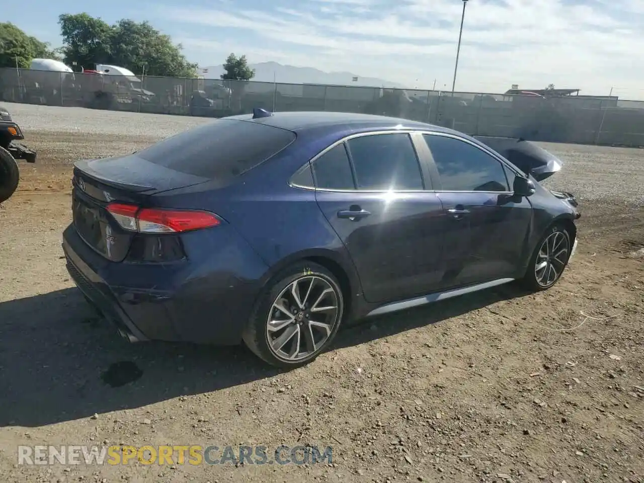 3 Photograph of a damaged car 5YFS4MCE6NP128221 TOYOTA COROLLA 2022