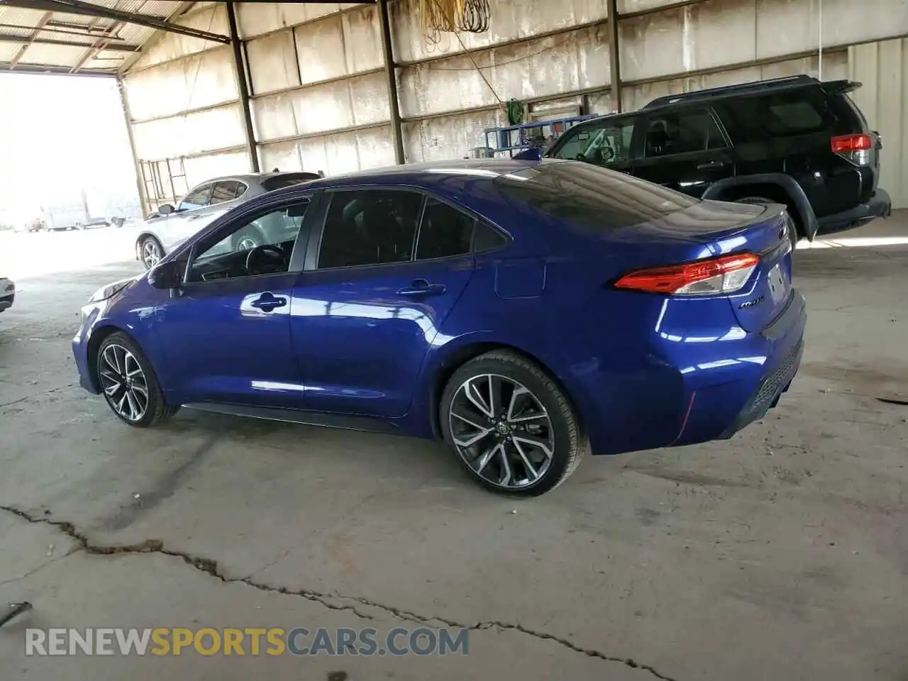 2 Photograph of a damaged car 5YFS4MCE6NP129191 TOYOTA COROLLA 2022