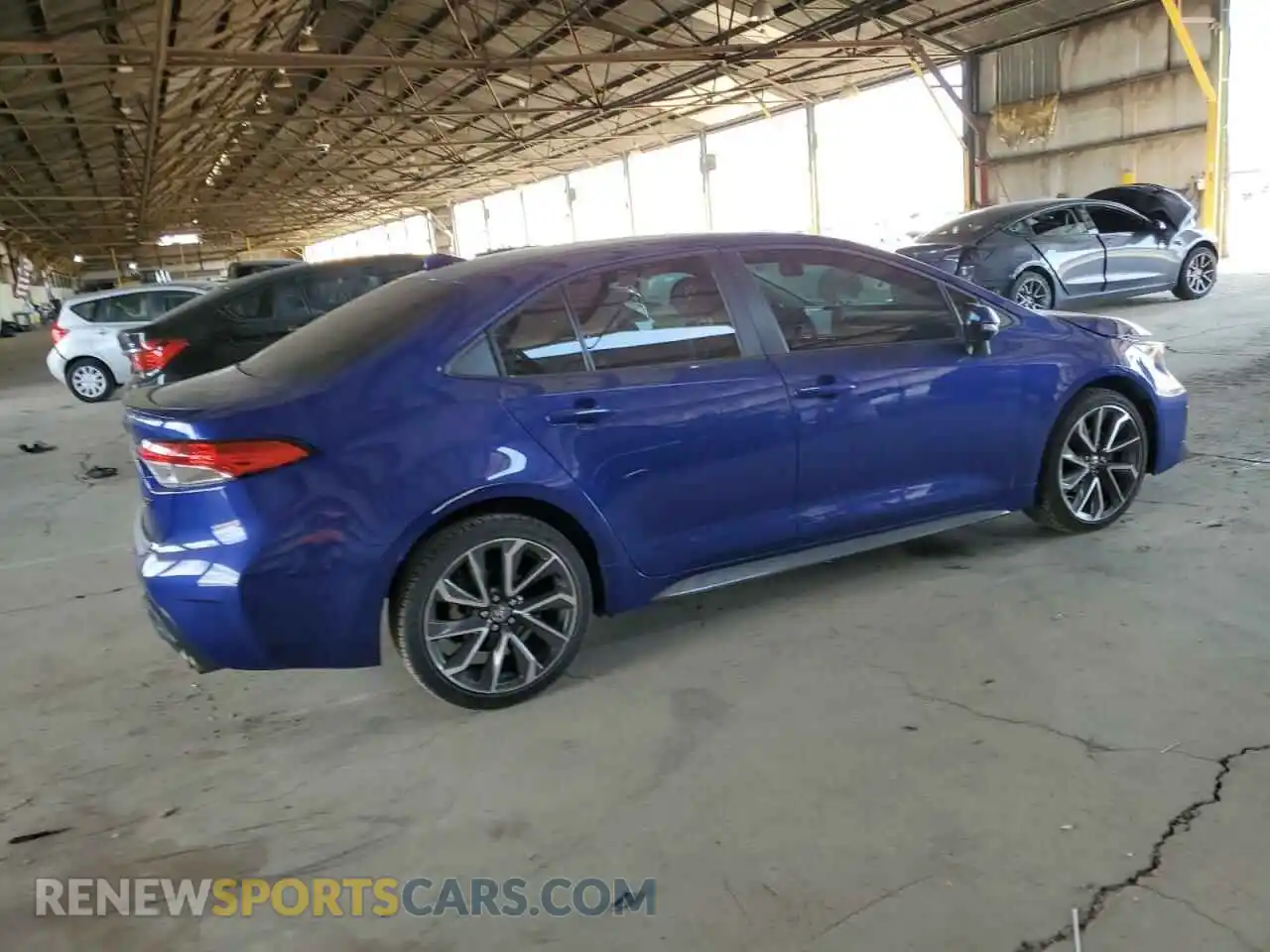 3 Photograph of a damaged car 5YFS4MCE6NP129191 TOYOTA COROLLA 2022