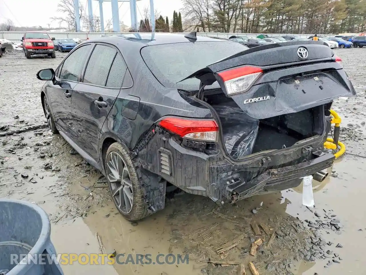 2 Photograph of a damaged car 5YFS4MCE6NP130910 TOYOTA COROLLA 2022