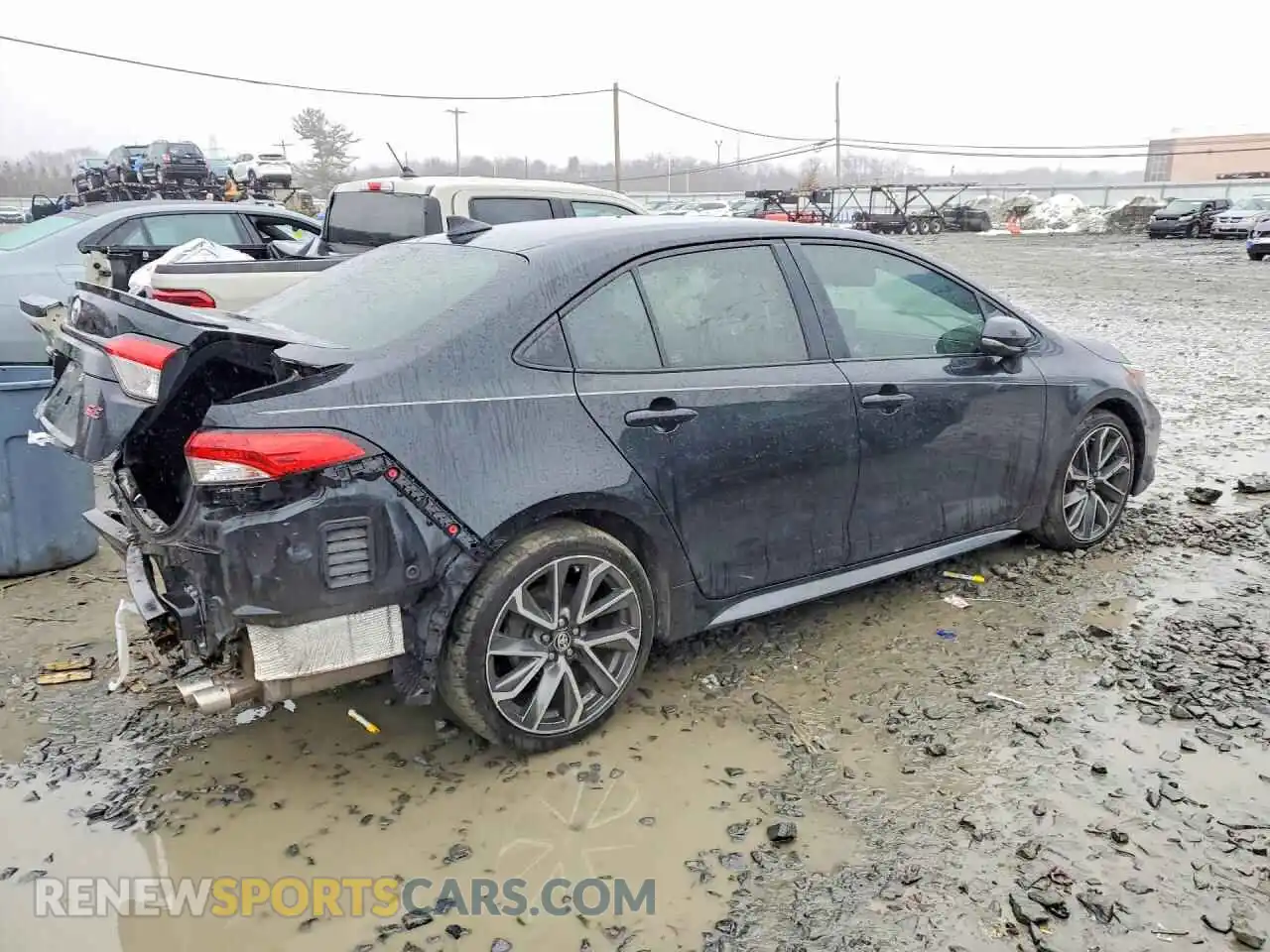 3 Photograph of a damaged car 5YFS4MCE6NP130910 TOYOTA COROLLA 2022