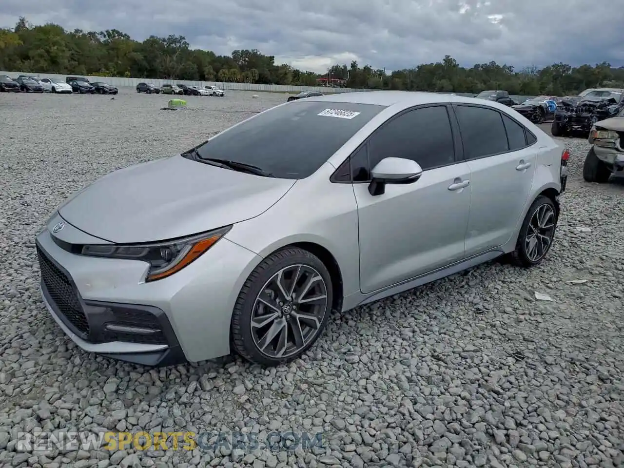 1 Photograph of a damaged car 5YFS4MCE6NP132253 TOYOTA COROLLA 2022