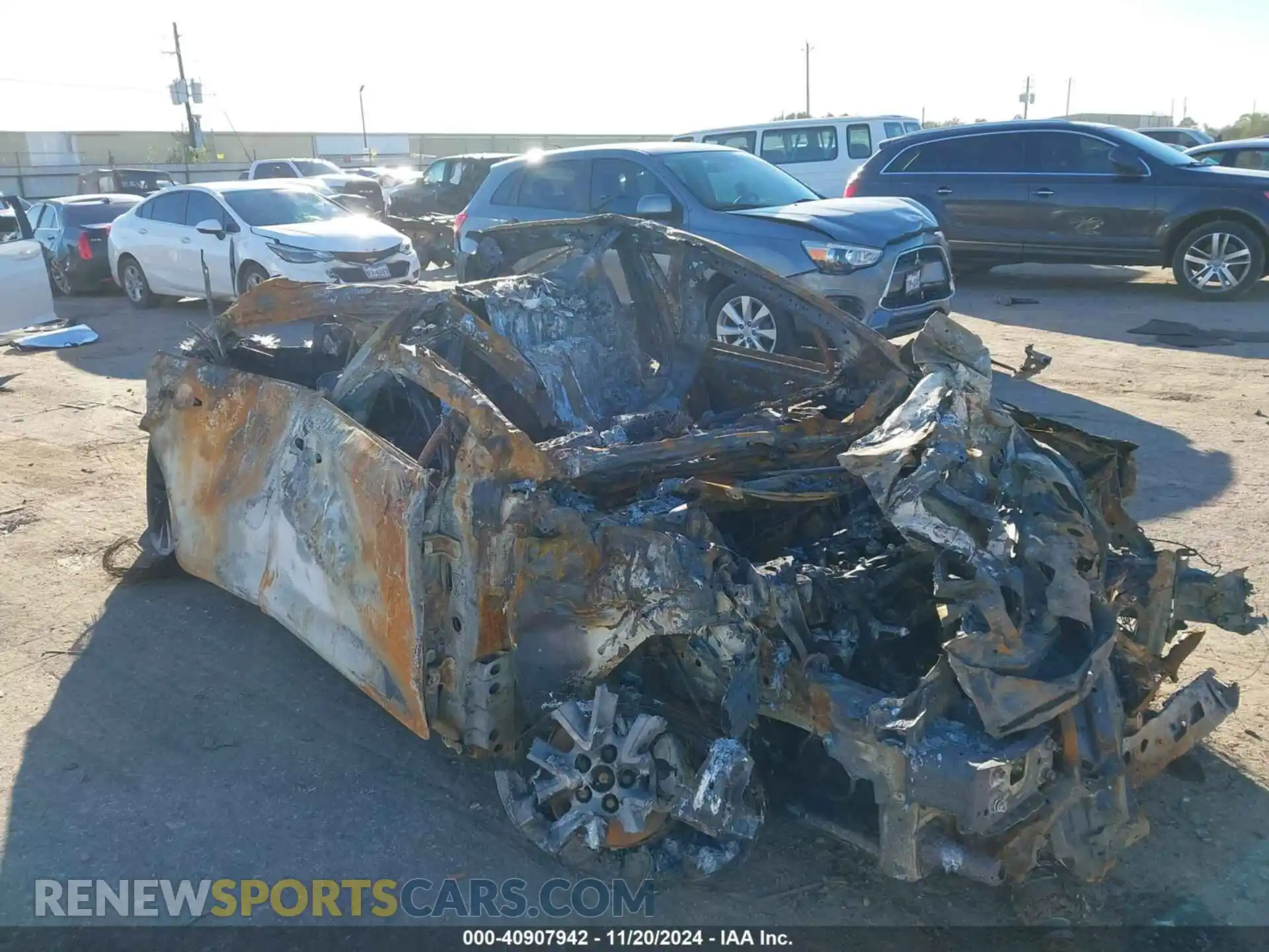 1 Photograph of a damaged car 5YFS4MCE6NP132625 TOYOTA COROLLA 2022