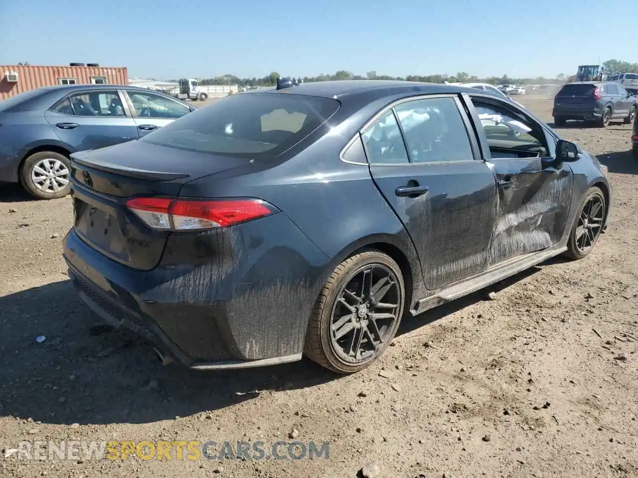 3 Photograph of a damaged car 5YFS4MCE6NP135170 TOYOTA COROLLA 2022