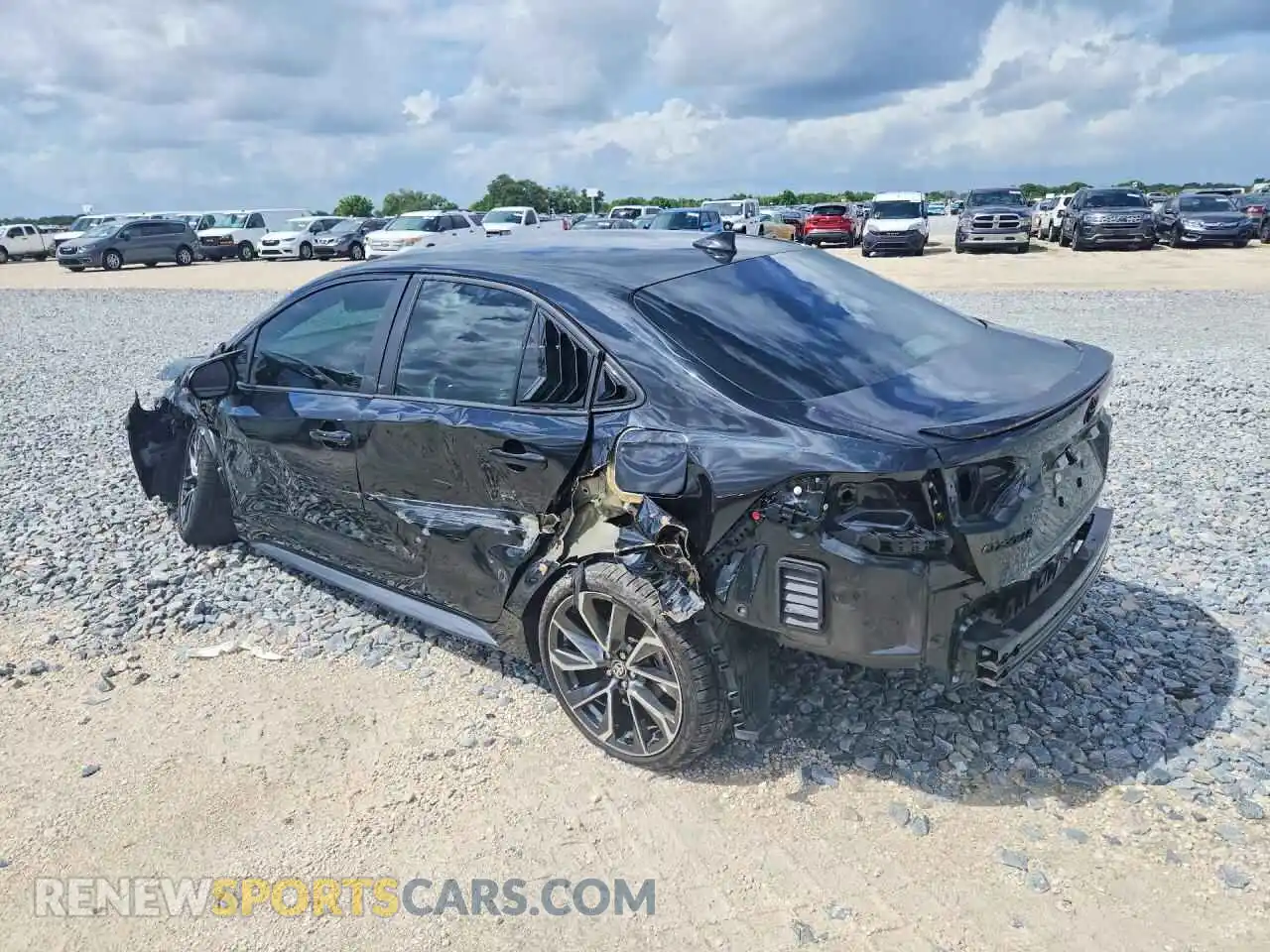 2 Photograph of a damaged car 5YFS4MCE6NP137758 TOYOTA COROLLA 2022