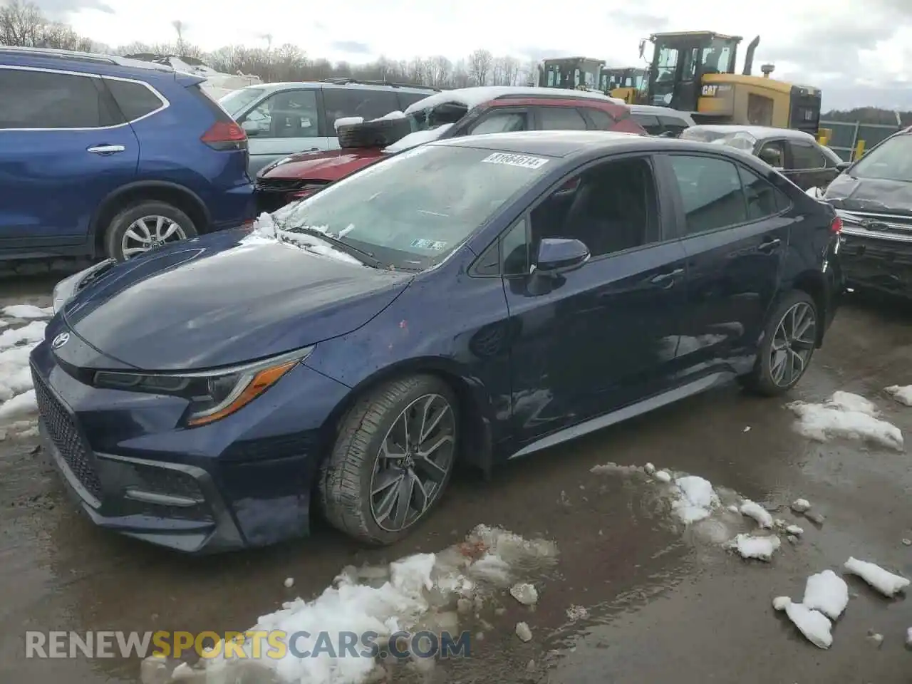 1 Photograph of a damaged car 5YFS4MCE7NP102100 TOYOTA COROLLA 2022
