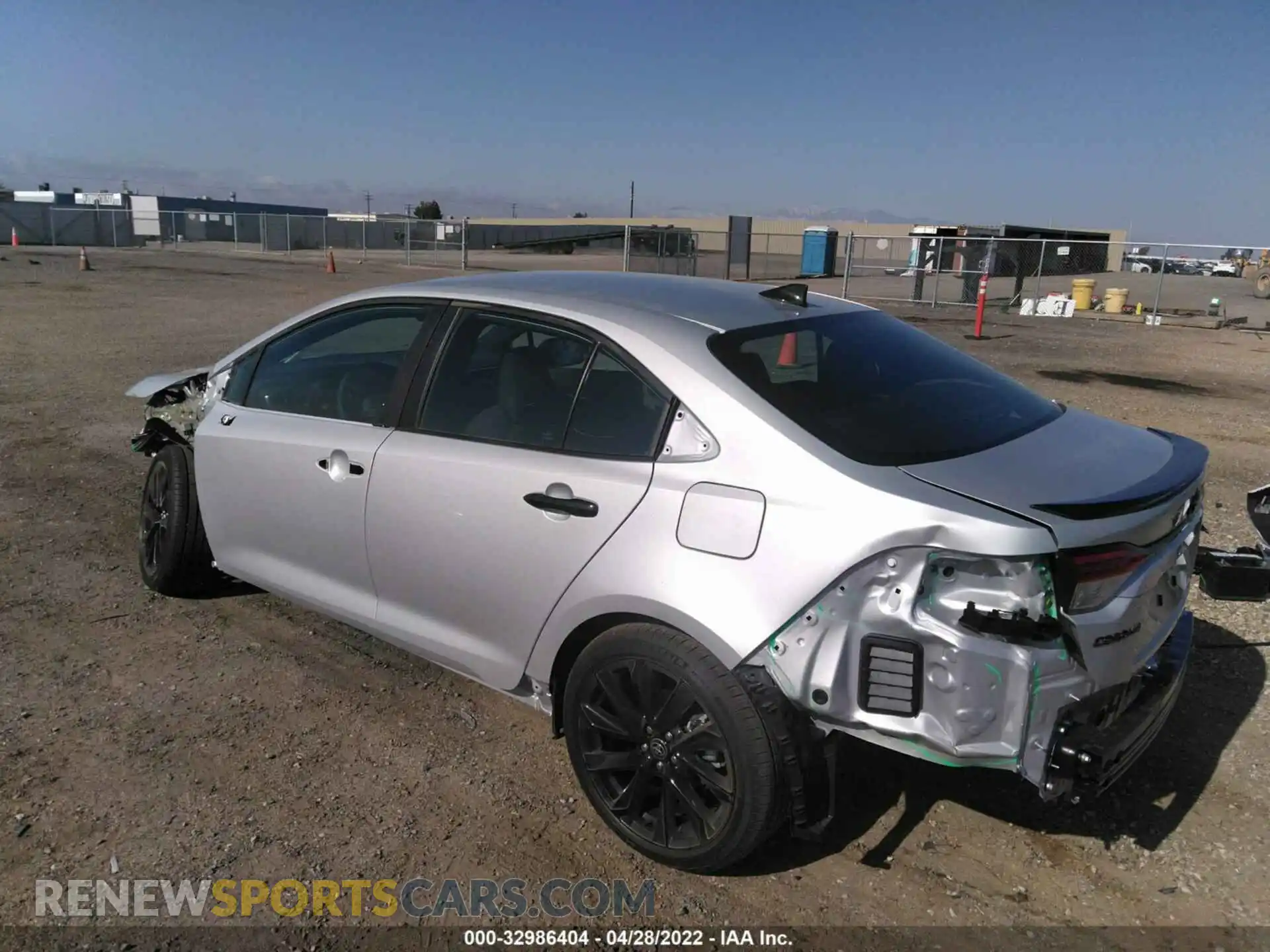3 Photograph of a damaged car 5YFS4MCE7NP112366 TOYOTA COROLLA 2022
