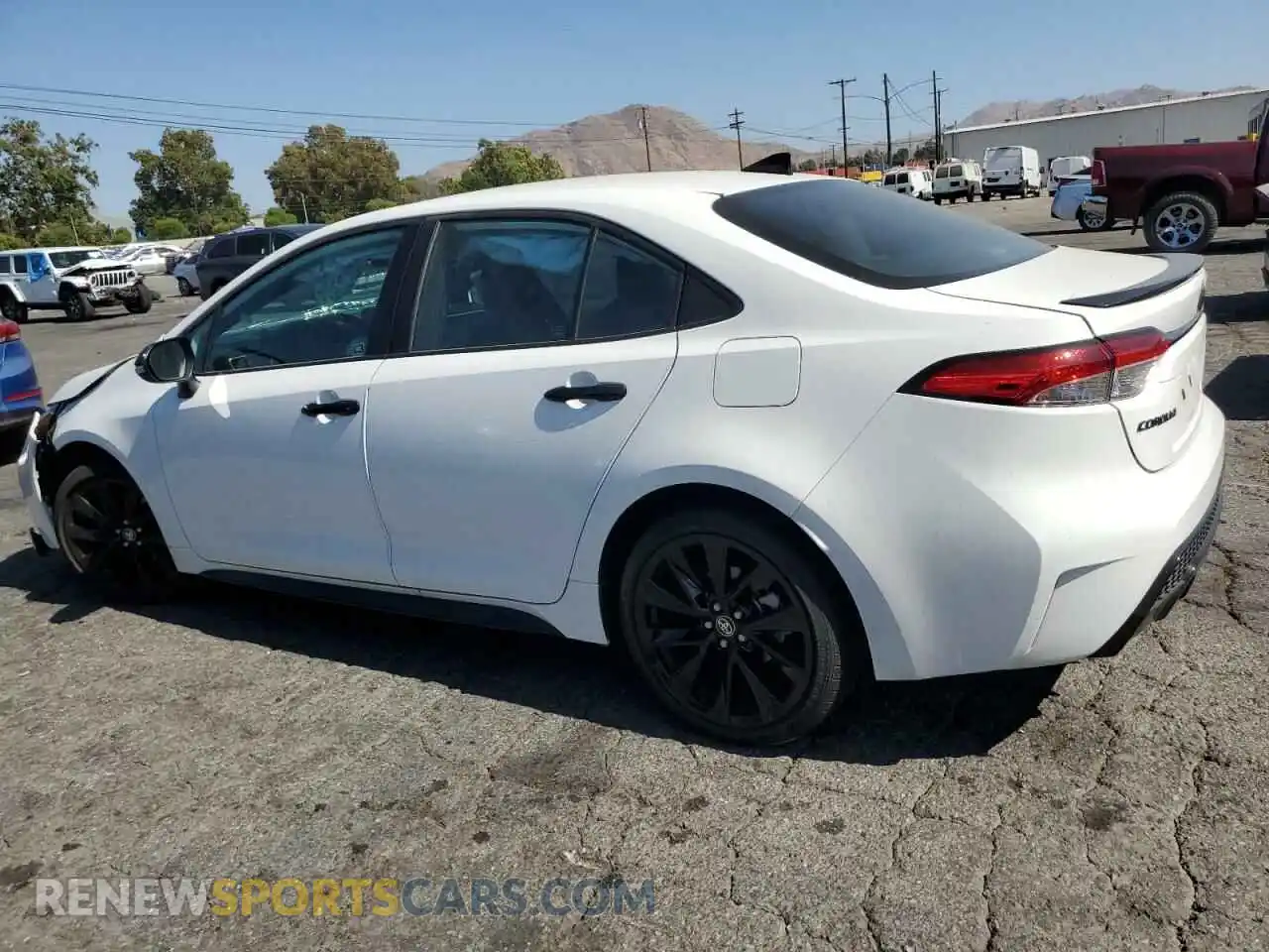 2 Photograph of a damaged car 5YFS4MCE7NP114389 TOYOTA COROLLA 2022