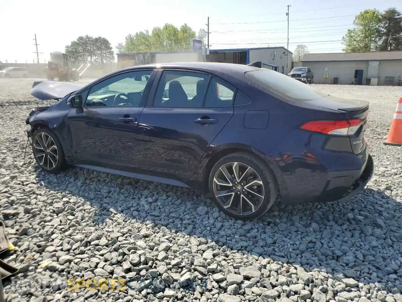 2 Photograph of a damaged car 5YFS4MCE7NP118815 TOYOTA COROLLA 2022