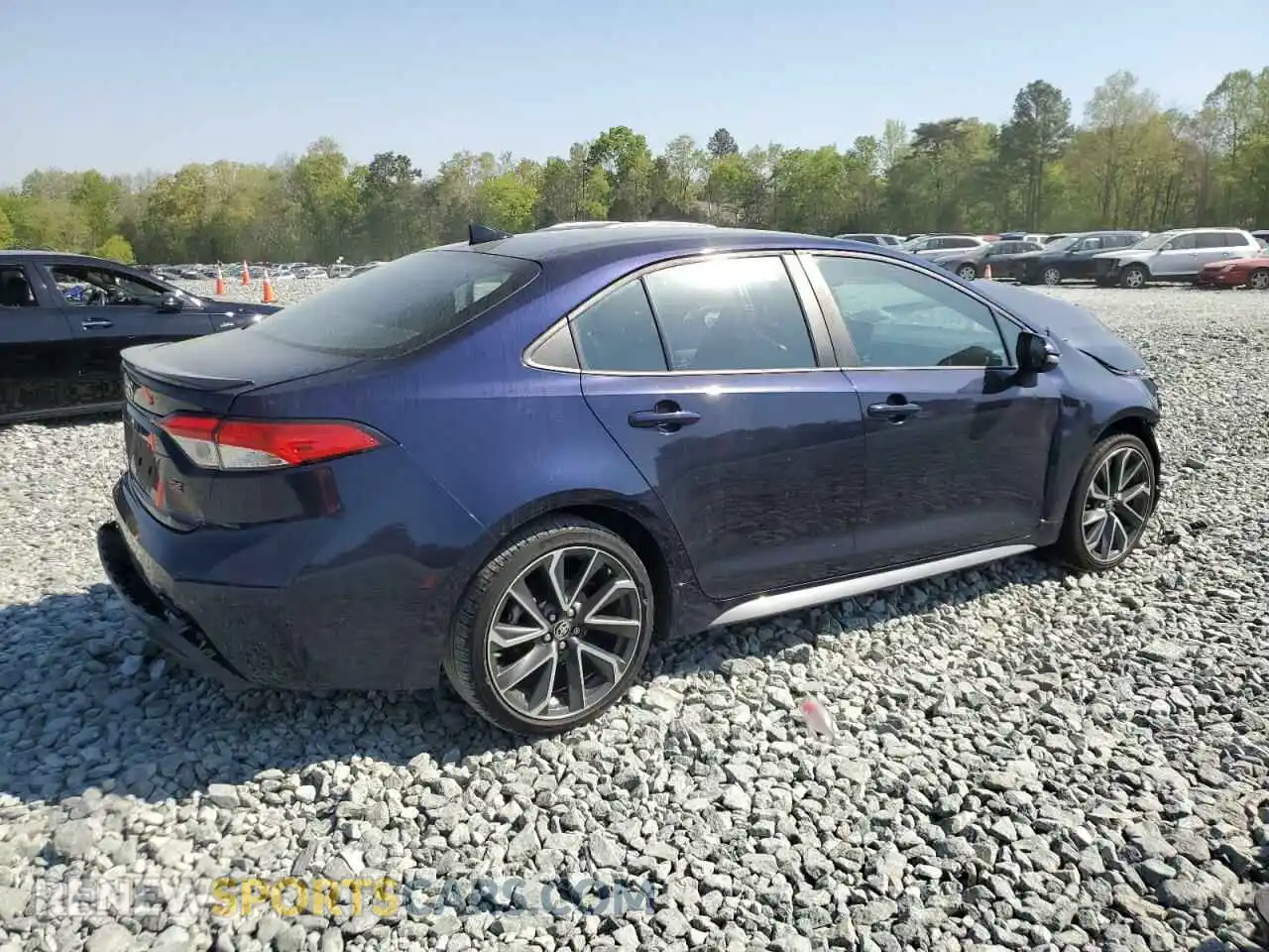 3 Photograph of a damaged car 5YFS4MCE7NP118815 TOYOTA COROLLA 2022