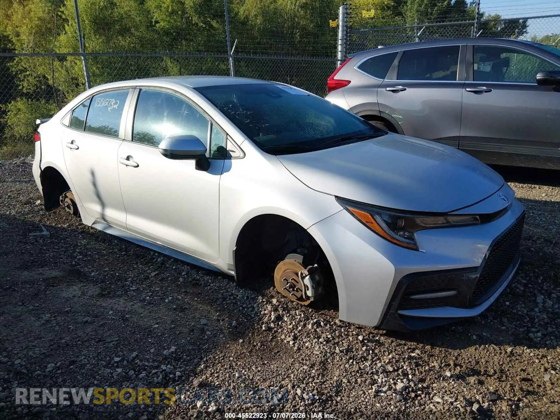 1 fotografías del automóvil dañado 5YFS4MCE7NP127319 TOYOTA COROLLA 2022