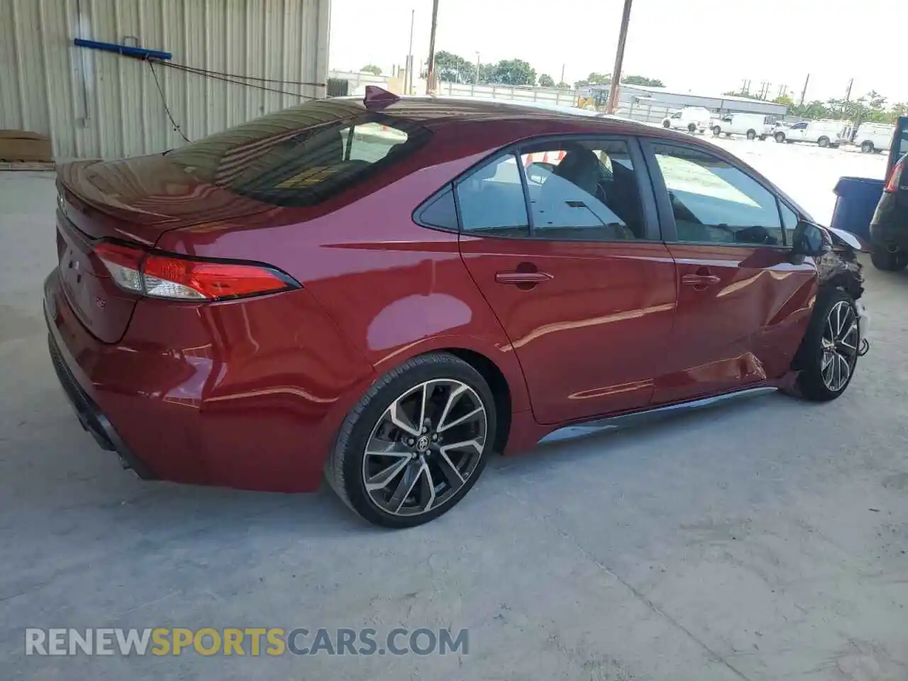 3 Photograph of a damaged car 5YFS4MCE7NP127899 TOYOTA COROLLA 2022