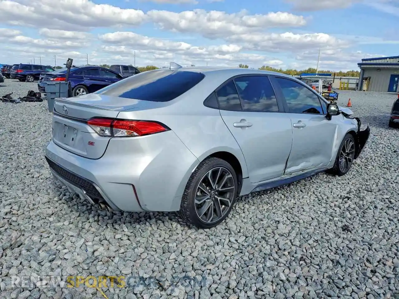 3 Photograph of a damaged car 5YFS4MCE7NP128941 TOYOTA COROLLA 2022
