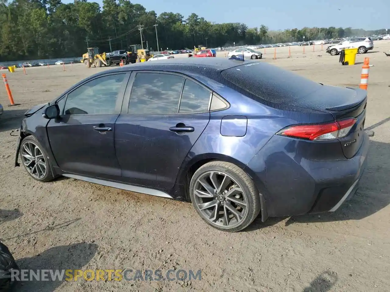 2 Photograph of a damaged car 5YFS4MCE7NP132326 TOYOTA COROLLA 2022