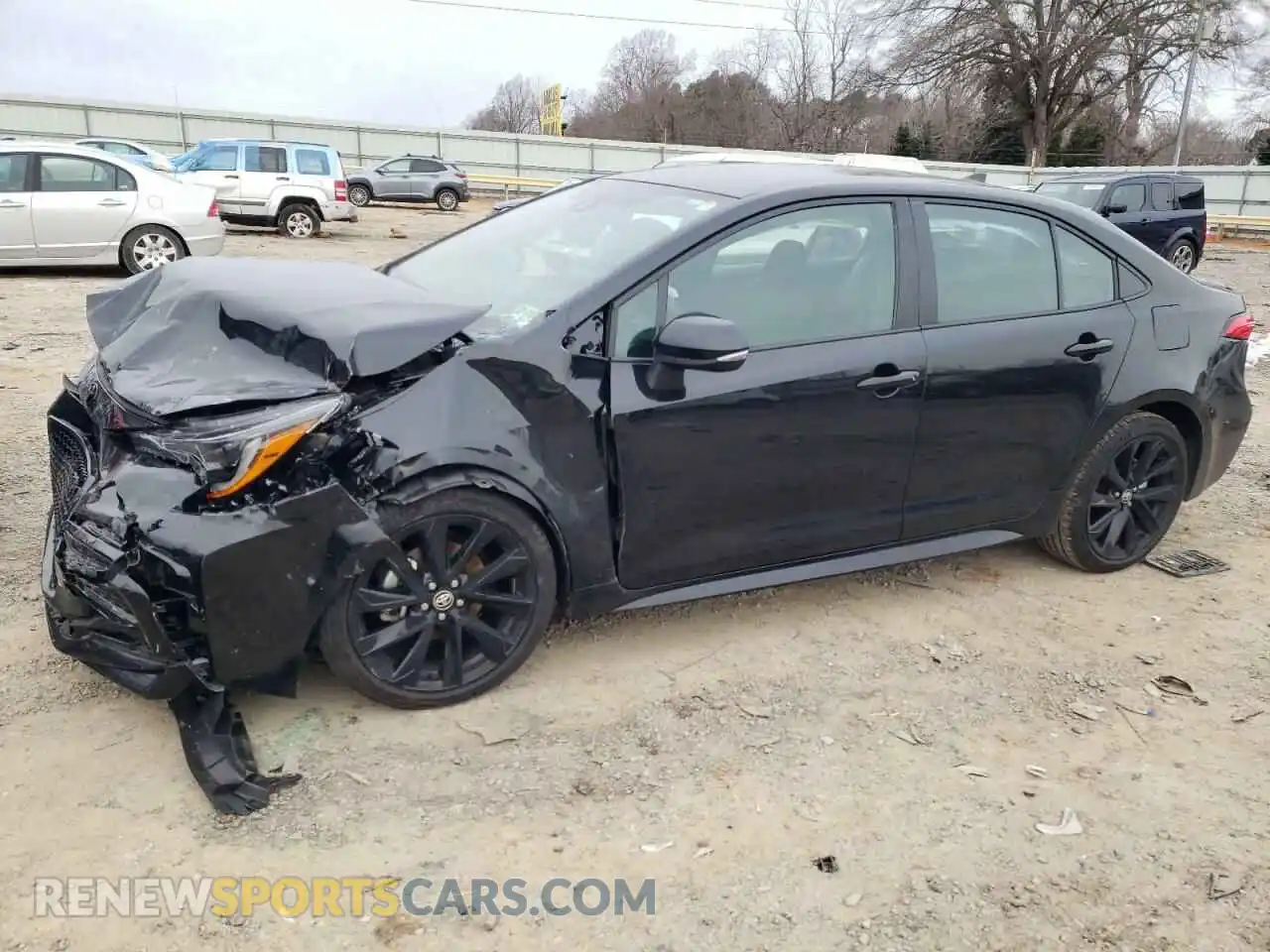 1 Photograph of a damaged car 5YFS4MCE7NP138675 TOYOTA COROLLA 2022