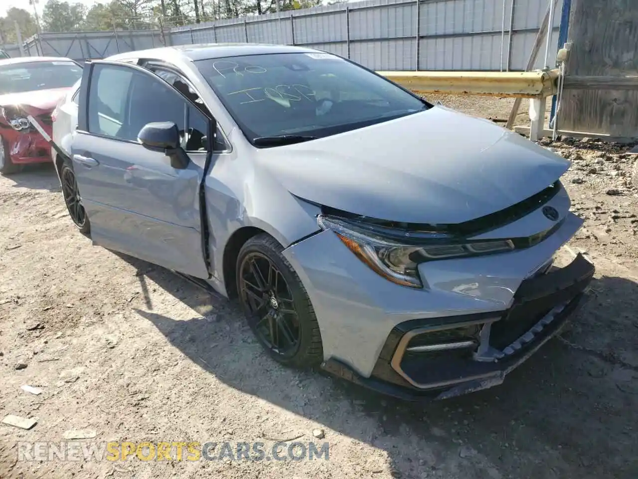 1 Photograph of a damaged car 5YFS4MCE8NP099871 TOYOTA COROLLA 2022