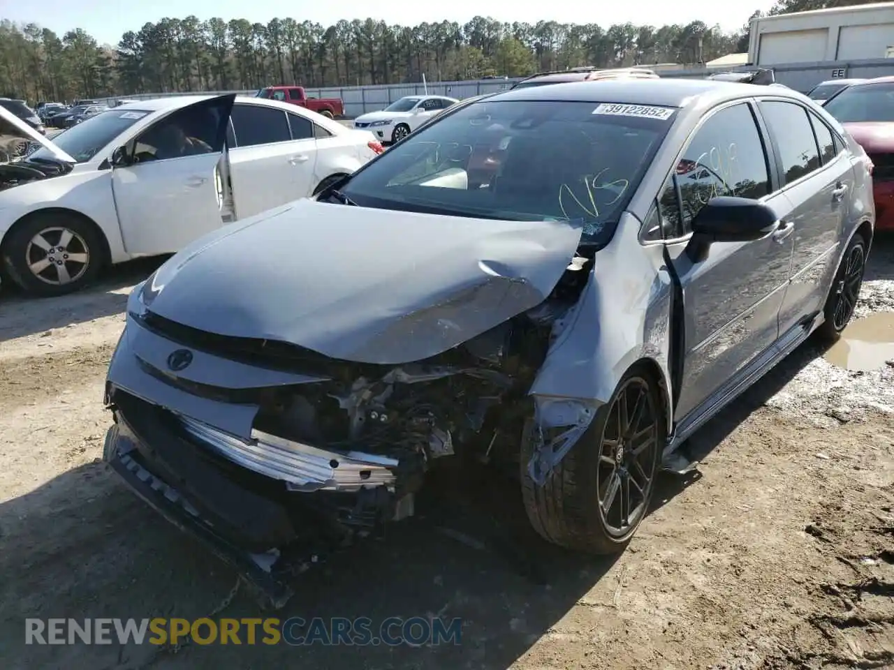 2 Photograph of a damaged car 5YFS4MCE8NP099871 TOYOTA COROLLA 2022