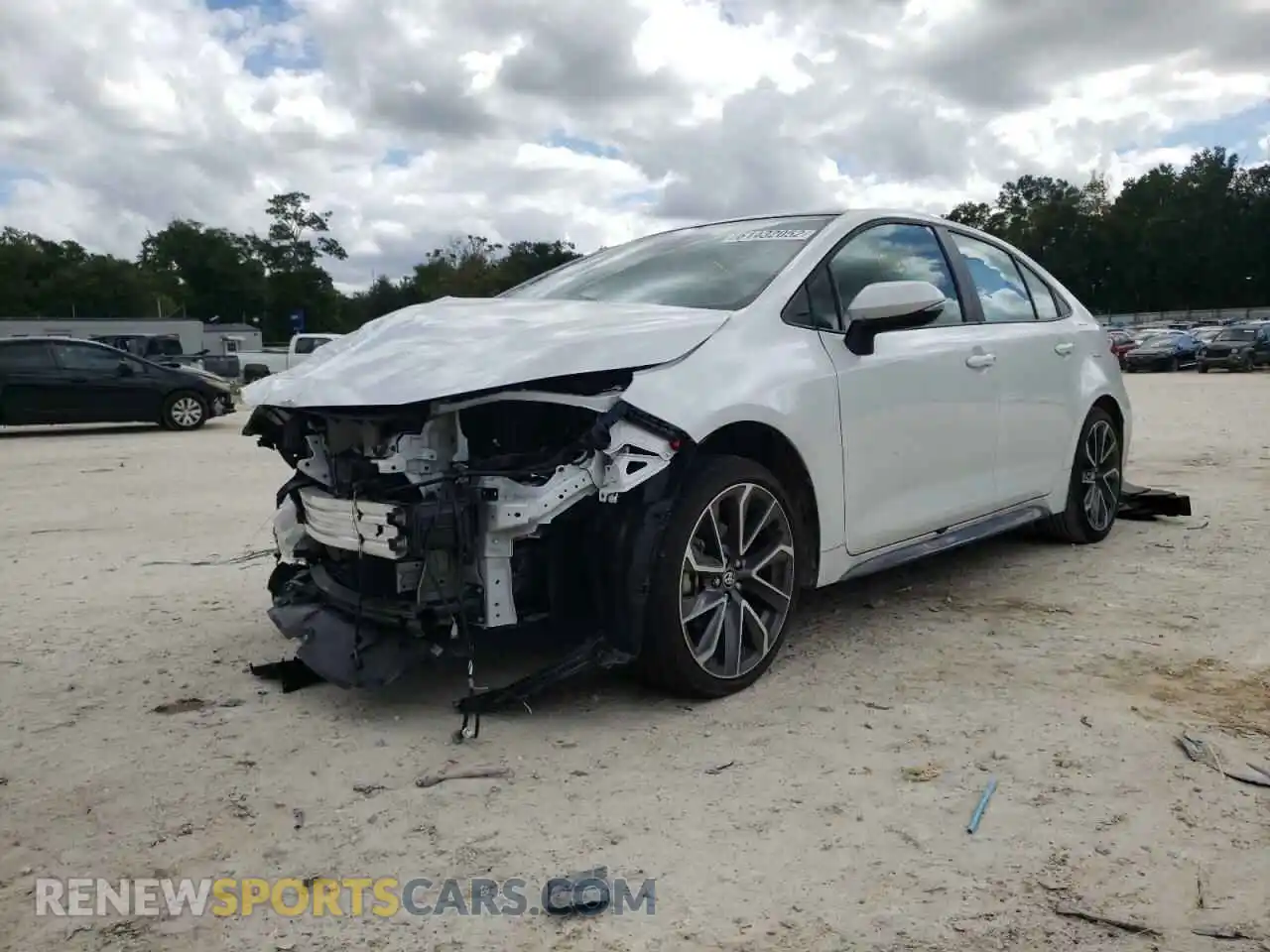 2 Photograph of a damaged car 5YFS4MCE8NP101148 TOYOTA COROLLA 2022