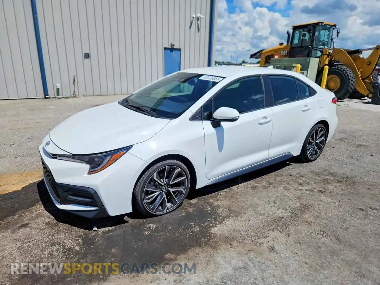 1 Photograph of a damaged car 5YFS4MCE8NP103207 TOYOTA COROLLA 2022