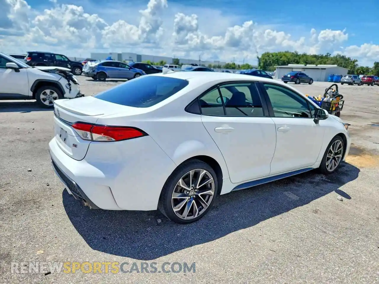 3 Photograph of a damaged car 5YFS4MCE8NP103207 TOYOTA COROLLA 2022
