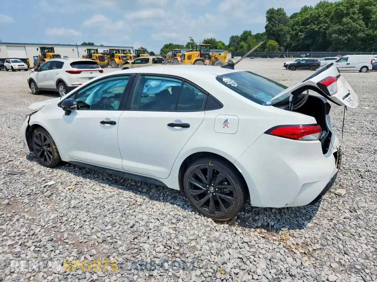 2 Photograph of a damaged car 5YFS4MCE8NP107628 TOYOTA COROLLA 2022