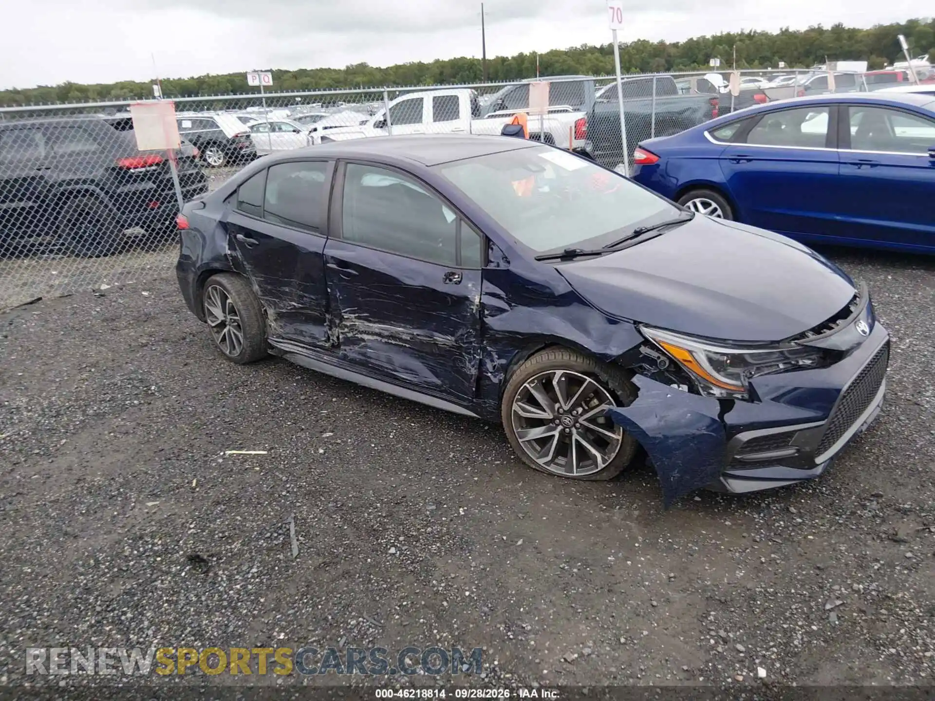 1 fotografías del automóvil dañado 5YFS4MCE8NP111372 TOYOTA COROLLA 2022