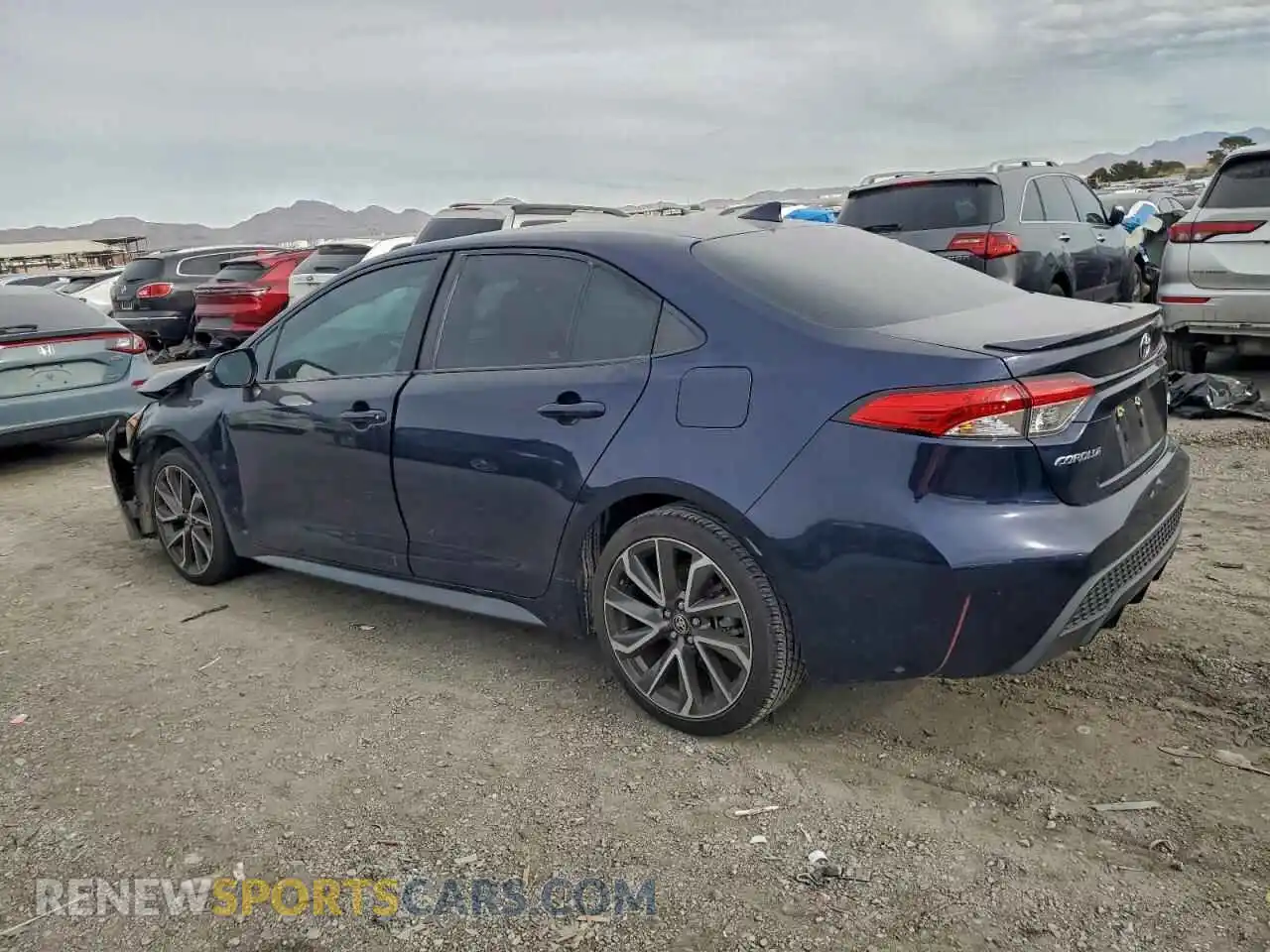 2 Photograph of a damaged car 5YFS4MCE8NP113719 TOYOTA COROLLA 2022