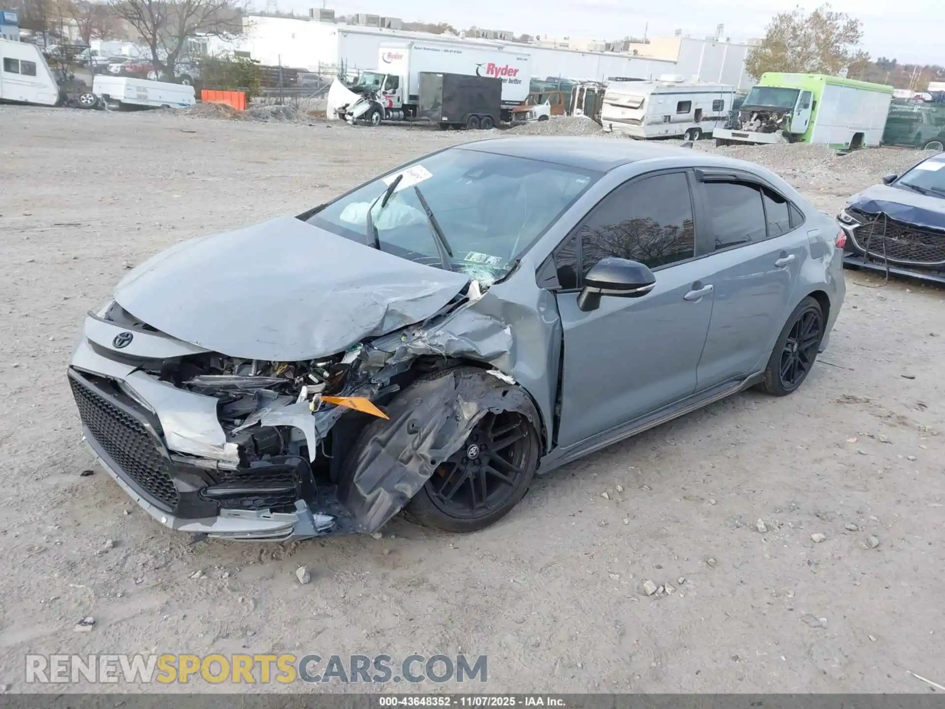 2 Photograph of a damaged car 5YFS4MCE8NP116295 TOYOTA COROLLA 2022
