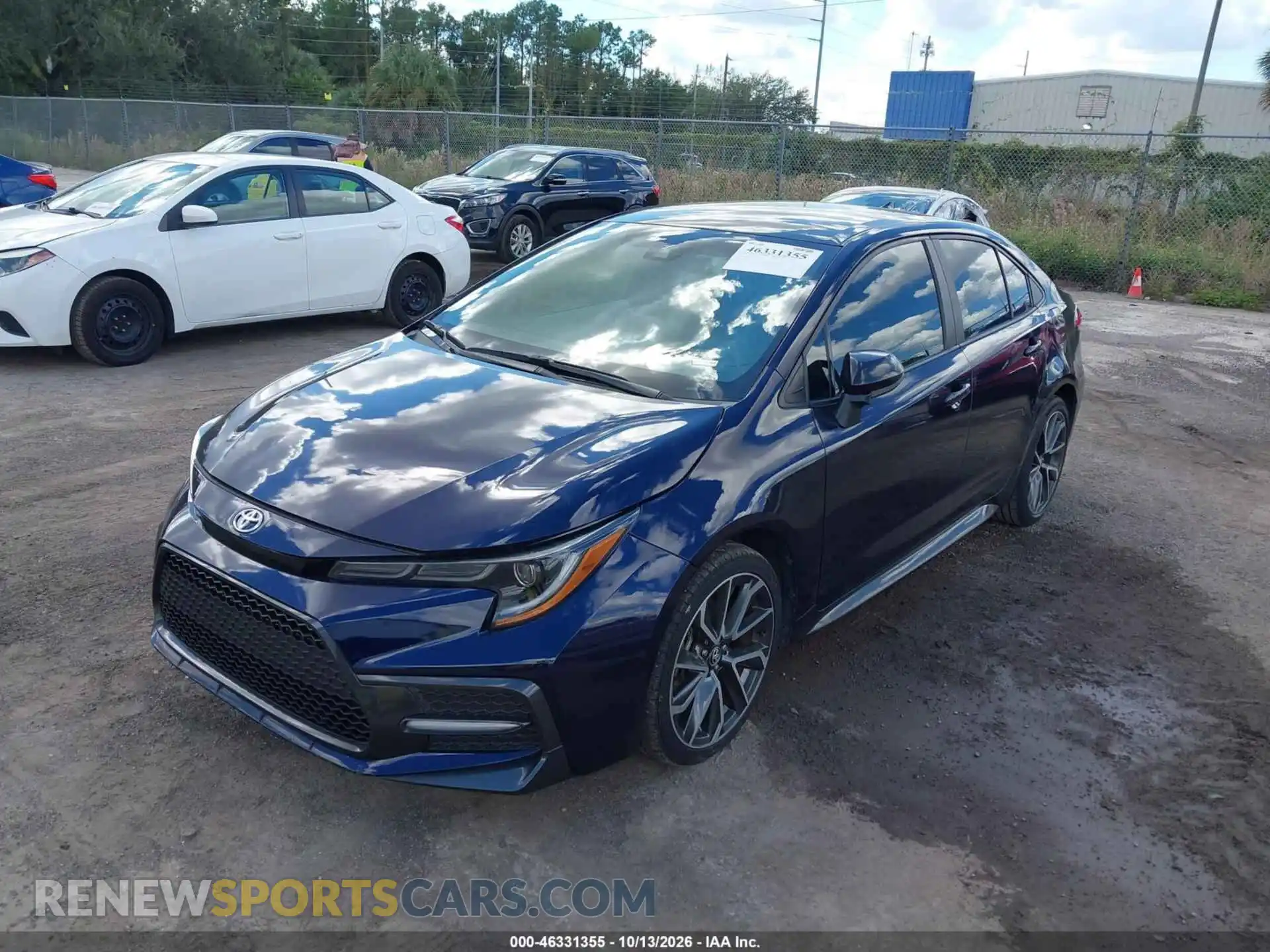 2 Photograph of a damaged car 5YFS4MCE8NP126938 TOYOTA COROLLA 2022