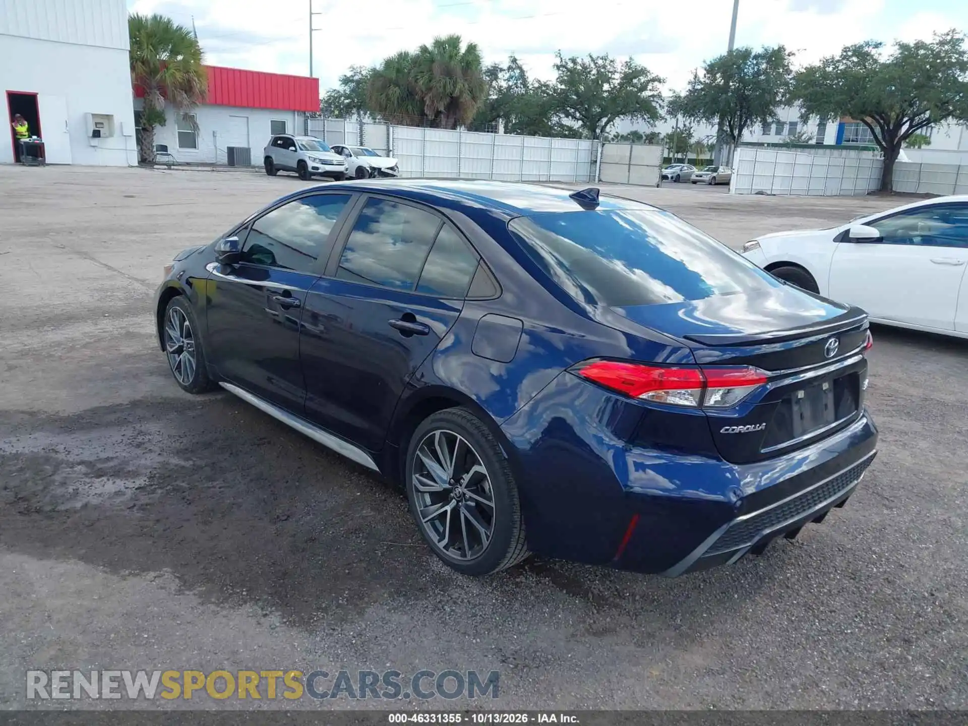 3 Photograph of a damaged car 5YFS4MCE8NP126938 TOYOTA COROLLA 2022