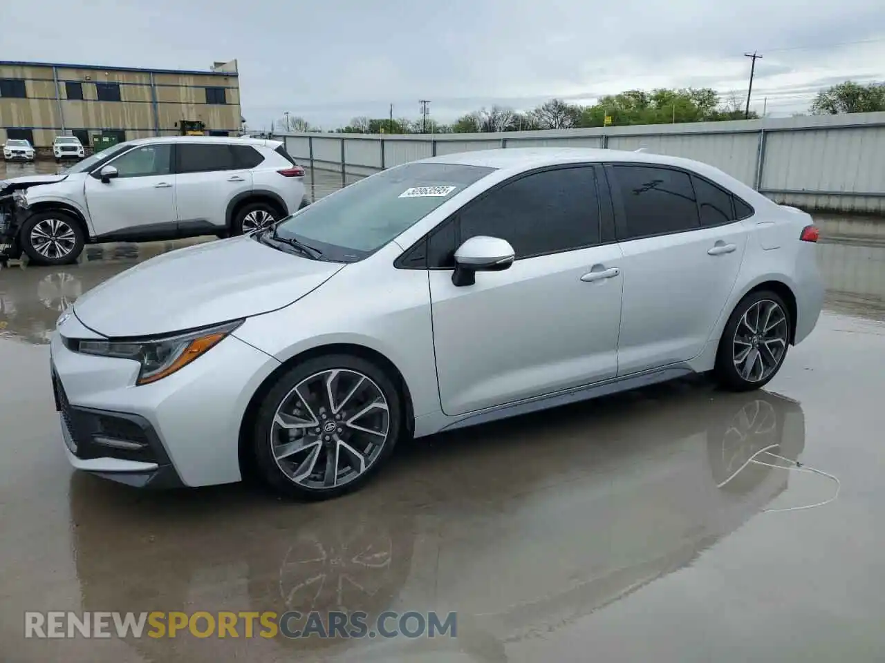 1 Photograph of a damaged car 5YFS4MCE8NP129225 TOYOTA COROLLA 2022