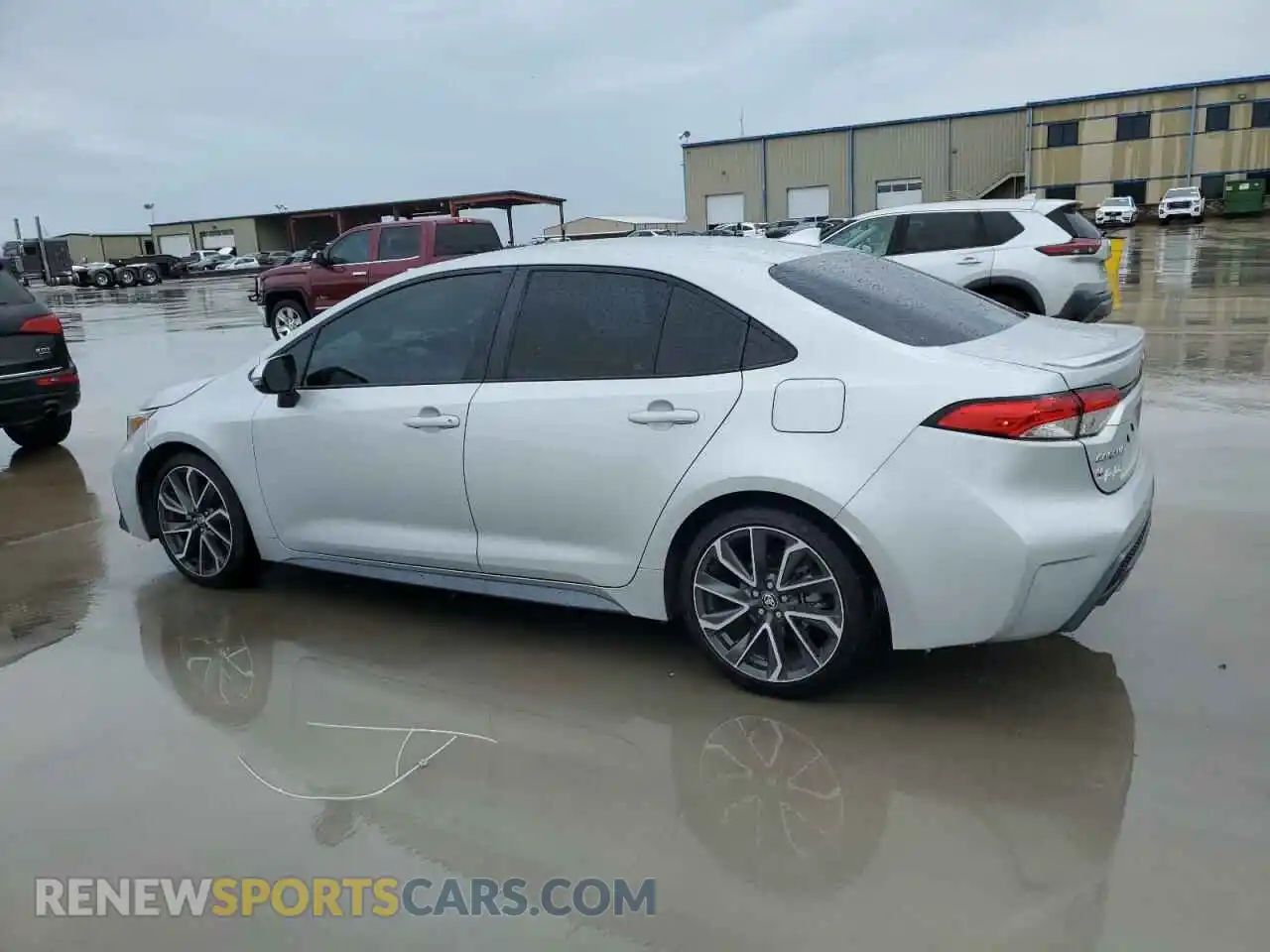 2 Photograph of a damaged car 5YFS4MCE8NP129225 TOYOTA COROLLA 2022